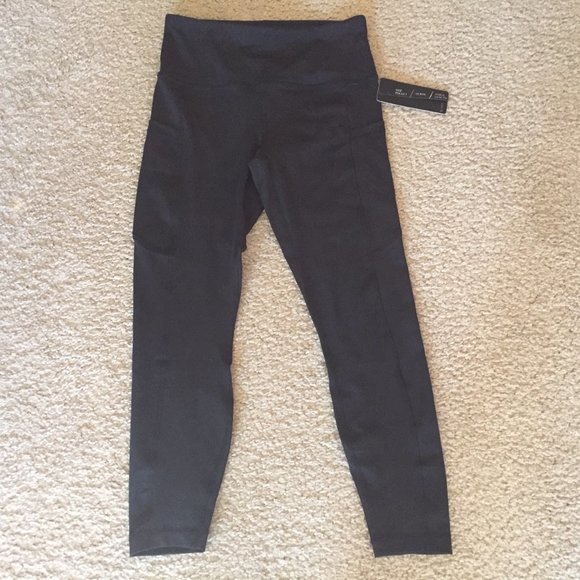 NWT Reflex black high waisted leggings, M - Picture 3 of 12